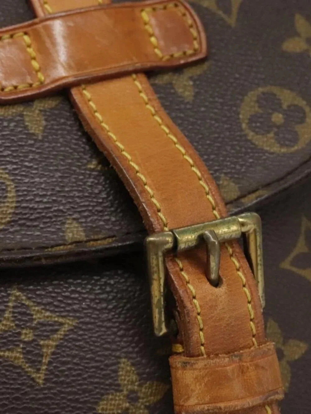 LOUIS VUITTON Monogram Chantilly GM Shoulder Bag M51232 LV Auth